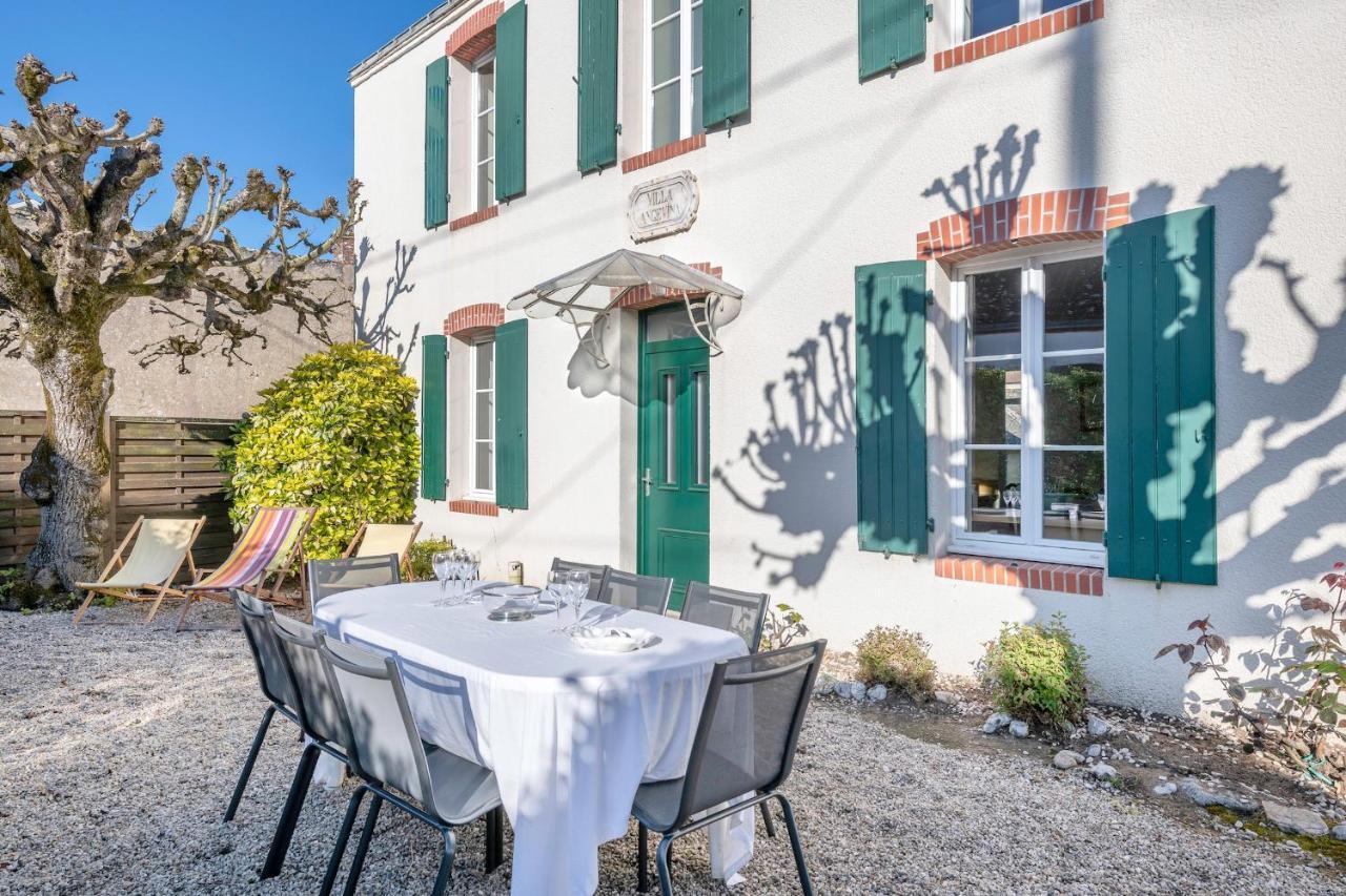 Demeure Familiale De Prefailles Pour 12 Personnes Villa Bagian luar foto