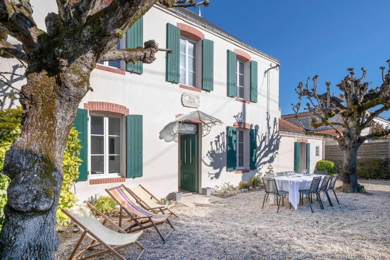 Demeure Familiale De Prefailles Pour 12 Personnes Villa Bagian luar foto
